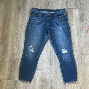 Judy Blue skinny fit distressed denim jeans size 15 or 32